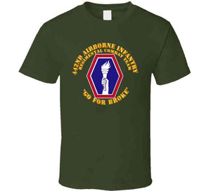 Army - 442nd Airborne Infantry Regimental Combat Team Classic T Shirt, Crewneck Sweatshirt, Hoodie, Long Sleeve