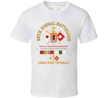 Load image into Gallery viewer, Army - 38th Signal Battalion - Dui - Us Army W Bn Number - Sig Br  - Voice Of The Pershing Missiles - Cold Svcx 300 T Shirt
