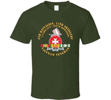 Load image into Gallery viewer, 6th Battalion, 14th Artillery Regiment - Dui - Vn Svc Bar - Top X 300 T Shirt
