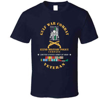 Load image into Gallery viewer, Gulf War Combat Vet - 822nd Mp Company Emblem W Gulf Svc X 300 T Shirt
