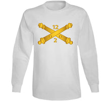 Load image into Gallery viewer, Army - 2nd Bn 12th Field Artillery Regt - Artillery Br Wo Txt T Shirt
