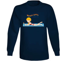 Load image into Gallery viewer, Girl On Beach Towel - Beach Days - Summer Fun X 300 T Shirt
