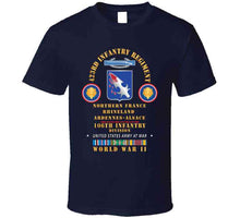 Load image into Gallery viewer, Army - 423rd Infantry Regiment, 106th Infantry Div - Northern France Rhineland Eur Wwii W Eur Svc X 300 T Shirt
