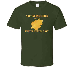 Navy - Navy Nurse Corps Pin Branch W Txt X 300 T Shirt