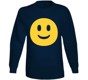 Emoji 1 - Happy Face W Transparent Eyes And Mouth X 300 Classic T Shirt, Crewneck Sweatshirt, Hoodie, Long Sleeve