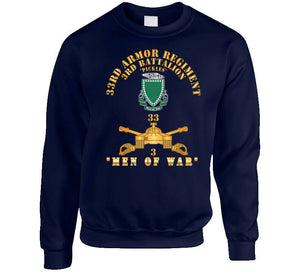 3rd Bn 33rd Armor Branch W 33rd Armor Pickles Dui - Men Of War -  X 300 T Shirt