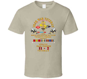 Usn - Iraq War Vet - Nmcb 23  Oif 11-2 - Signs W Iraq Svc X 300 T Shirt