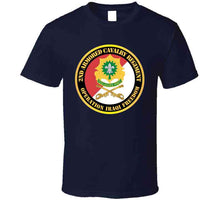 Load image into Gallery viewer, 2nd Armored Cavalry Regiment Dui - Red White - Operation Iraqi Freedom X 300 T Shirt
