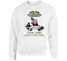 Load image into Gallery viewer, Civil War - 2nd United States Colored Infantry Regiment With Usct Bureau Banner - Usa - Battle X 300 T Shirt
