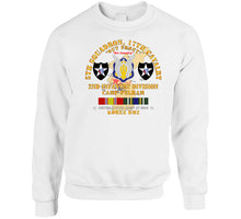 Load image into Gallery viewer, Army - 5th Squadron, 17th Cavalry - Camp Pelham - 2nd Id W Map W Korea Svc Classic T Shirt, Crewneck Sweatshirt, Hoodie, Long Sleeve
