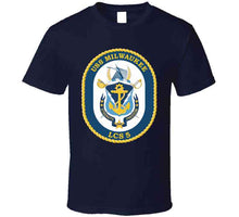 Load image into Gallery viewer, Navy - Uss Milwaukee (lcs-5) Wo Txt X 300 T Shirt
