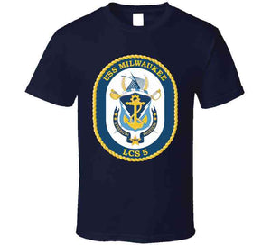 Navy - Uss Milwaukee (lcs-5) Wo Txt X 300 T Shirt