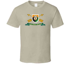 Army - 112th Signal Battalion W Sf Branch - Flash W Br - Ribbon X 300 Classic T Shirt, Crewneck Sweatshirt, Hoodie, Long Sleeve