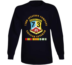 Army - 73rd Aviation Company - Vietnam Veteran T Shirt