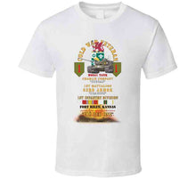 Load image into Gallery viewer, Army - Cold War Vet - C Co, 1st Bn 63rd Armor - 1st Inf Div - Fort Riley, Kansas - M60a1 Tank  - Bro W Cold Svc X 300 T Shirt
