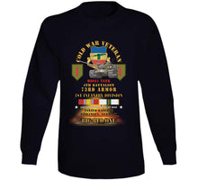 Load image into Gallery viewer, Army - Cold War Vet - 4th Bn 73rd Armor - 1st Inf Div - Panzer Kaserne Boblingen, Frg - M60a1 Tank  - Big Red One W Cold Svc X 300 T Shirt
