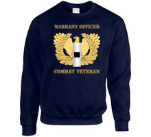 Load image into Gallery viewer, Emblem - Warrant Officer - Wo1 - Combat Veteran X 300 T Shirt
