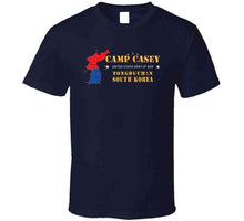 Load image into Gallery viewer, Camp Casey - Tongduchon - South Korea W Map X 300 T Shirt
