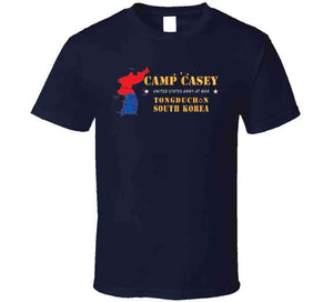 Camp Casey - Tongduchon - South Korea W Map X 300 T Shirt