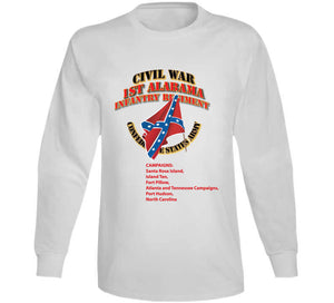 Civil War - 1st Alabama Infantry Regiment - Csa X 300 T Shirt