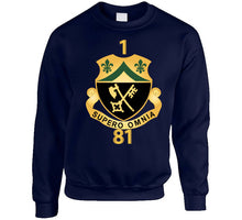 Load image into Gallery viewer, 1st Battalion, 81st Armor - Dui W Regiment Number X 300 T Shirt
