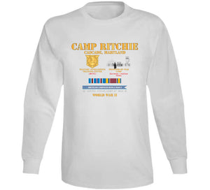 Camp Ritchie - Cascade, Maryland - Mitc, Pow Camp W Svc Amcam - Wwii X 300 T Shirt