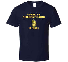Load image into Gallery viewer, Command Sergeant Major - Veteran - Line X 300 - T Shirt
