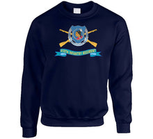 Load image into Gallery viewer, Army - 418th Infantry Regiment - Dui W Br - Ribbon X 300 T Shirt
