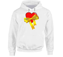 Load image into Gallery viewer, Army - Heart - Yellow Ribbon - Support Troops And Vets X 300 Classic T Shirt, Crewneck Sweatshirt, Hoodie, Long Sleeve

