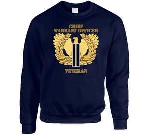 Emblem - Warrant Officer - Cw6 - Veteran X 300 T Shirt