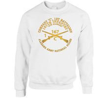 Load image into Gallery viewer, Army - Company C, 1st Bn, 167th Infantry - 4th Alabama - Alarng - Inf Branch X 300 Classic T Shirt, Crewneck Sweatshirt, Hoodie, Long Sleeve
