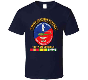 Casper Aviation Platoon - Vietnam Veteran - w Txt  Classic T Shirt, Crewneck Sweatshirt, Hoodie, Long Sleeve