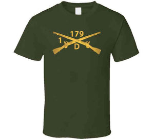 Delta Company, 1st Battalion, 179th Infantry Regiment - Inf Branch Wo Txt X 300 T Shirt