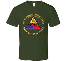 Load image into Gallery viewer, 1st Battalion, 110th Armored Regiment - Ssi - Above Equal - Arng X 300 T Shirt
