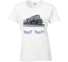 Load image into Gallery viewer, Toot Toot Train Ladies T Shirt
