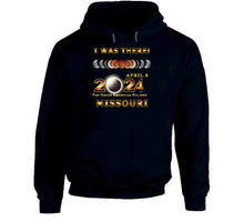 Load image into Gallery viewer, Total Eclipse - 2024 - I Was There W Yellow Outline - Missouri T Shirt
