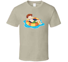 Load image into Gallery viewer, Boy In Water Tub Floating X 300 T Shirt
