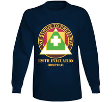Load image into Gallery viewer, 129th Evacuation Hospital W Txt - Dui  X 300 T Shirt
