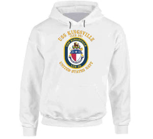 Uss Kingsville (lcs- 36) W Text X 300 T Shirt