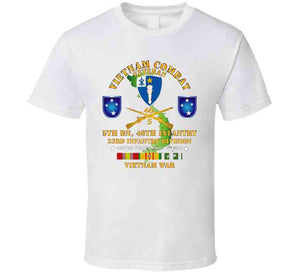 5th Bn 46th Infantry W Vn Svc T Shirt