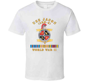 Navy - Uss Jason (arh-8) - Wwii W  Pac Svc X 300 Classic T Shirt, Crewneck Sweatshirt, Hoodie, Long Sleeve