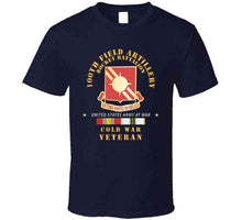 Load image into Gallery viewer, Army  - 100th Field Artillery Rocket Battalion - Cold War W Cold Svc X 300 T Shirt
