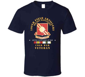 Army  - 100th Field Artillery Rocket Battalion - Cold War W Cold Svc X 300 T Shirt