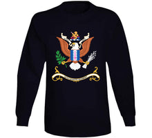 Load image into Gallery viewer, Army - Regimental Colors - 187th Infantry Regiment - Ne Desit Virtus X 300 Classic T Shirt, Crewneck Sweatshirt, Hoodie, Long Sleeve
