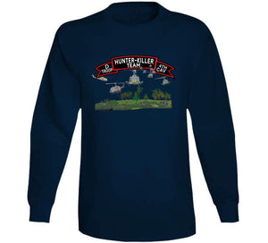 D Troop 4th Cav - Hunter-killer Team W Aircraft  Classic T Shirt, Crewneck Sweatshirt, Hoodie, Long Sleeve