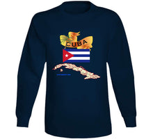 Load image into Gallery viewer, Cuba - Cuba With Palm And Map X 300 T Shirt
