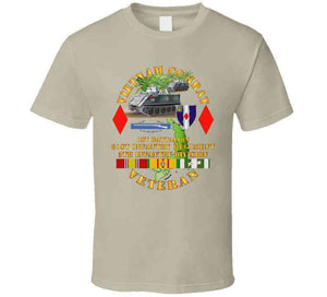 Army - Vietnam Combat Vet - 1st Bn 61st  In - 5th Inf Div W Apcs T Shirt