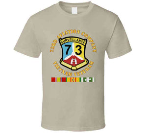 Army - 73rd Aviation Company - Vietnam Veteran T Shirt