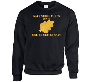 Navy - Navy Nurse Corps Pin Branch W Txt X 300 T Shirt