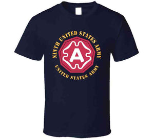 Army  - Ninth United States Army - Us Army W Ssi X 300 T Shirt